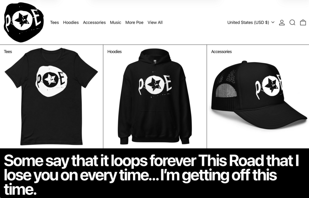 Shop Poe Stuff
